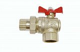 Кран шаровый с американкой угловой. 3/4 rvc
