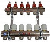Коллекторная группа Compipe 1 х6 П х3/4 (с расходомерами)