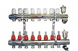 Коллекторная группа 1 х8 П х3/4 (с расходомерами)