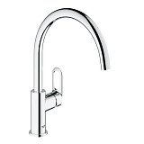 Смеситель для мойки Grohe BauLoop 31368000 (поворотный трубкообразный излив)