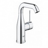 Смеситель для раковины Grohe Essence+ 23463001 (U-излив, гладкий корпус)