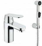 Смеситель для раковины GROHE Eurosmart Cosmopolitan с гигиеническим душем