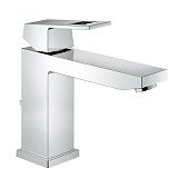 Смеситель для раковины Grohe Eurocube 23445000 (со средним изливом, сливной гарнитур)