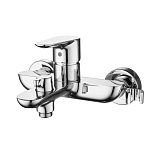 Смеситель GROSS AQUA Spase для ванны и душа с коротким изливом