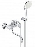 Смеситель универсальный для ванны Grohe Costa L с душевым гарнитуром, хром