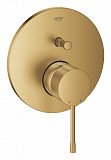 Смеситель однорычажный для ванны Grohe Essence, круглая розетка, холодный рассвет матовый