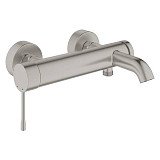 Смеситель для ванны Grohe Essence New, суперсталь