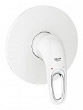 Внешняя часть смесителя для душа Grohe Eurostyle 2015 Solid, белая луна