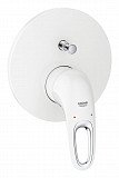Внешняя часть смесителя для ванны Grohe Eurostyle 2015 Solid, белая луна