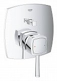 Смеситель однорычажный для ванны Grohe Grandera, квадратная розетка