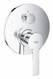 Внешняя часть смесителя для ванны Grohe Lineare New с переключателем на 3 положения, хром