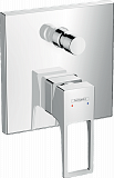 Смеситель Hansgrohe Metropol для ванны, однорычажный, с рукояткой-петлей, скрытый монтаж, хром
