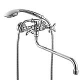 Смеситель для ванны с длинным изливом Iddis Jeals