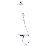 Смеситель с верхним душем и изливом Iddis Shelfy