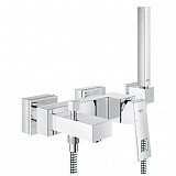 Смеситель для ванны Grohe Eurocube 23141000 (настенный монтаж)