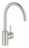 Смеситель для кухни Grohe Eurosmart Cosmopolitan, высокий излив, суперсталь