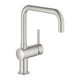 Смеситель Grohe Minta однорычажный для мойки (сталь)