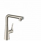 Смеситель для кухни Hansgrohe Metris M71, 260, 1jet, сталь