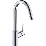 Смеситель для кухни Hansgrohe Talis M52, 260, для установки перед окном, с вытяжным изливом, 1jet