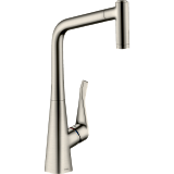 Смеситель для кухни Hansgrohe Metris M71, 320, с вытяжным душем, 2jet