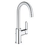 Смеситель Grohe BAU EDGE для раковины однорычажный (хром)