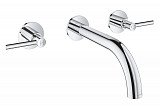 Смеситель Grohe Atrio New двухвентильный для раковины, настенный монтаж, хром