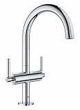 Смеситель Grohe Atrio New двухвентильный для раковины, хром