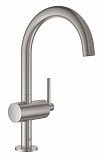 Смеситель для раковины Grohe Atrio New, однорычажный, суперсталь