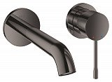 Смеситель для раковины Grohe Essence New, темный графит