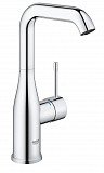 Смеситель для раковины Grohe Essence New с нажимным донным клапаном, размер L, хром