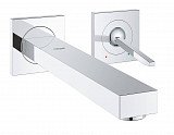 Внешняя часть смесителя для раковины Grohe Eurocube Joy на 2 отверстия (излив 230 мм), хром