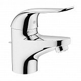 Смеситель для раковины Grohe Euroeco Special со сливным гарнитуром, хром