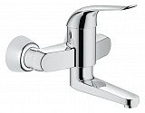 Смеситель для раковины Grohe Euroeco Special (вынос 197 мм, длина рычага 120 мм), хром