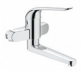 Смеситель для раковины Grohe Euroeco Special (вынос 222 мм, длина рычага 170 мм), хром