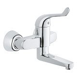 Смеситель Grohe Euroeco Special однорычажный безопасный для раковины, настенный монтаж, рычаг 120