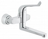 Смеситель для раковины Grohe Euroeco Special (вынос 256 мм, длина рычага 170 мм), хром