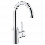 Смеситель для раковины Grohe Eurosmart Cosmopolitan с нажимным сливным гарнитуром, L-Size, хром