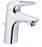 Смеситель для раковины Grohe Eurostyle new с донным клапаном и энергосберегающим картриджем, хром