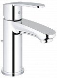 Смеситель для раковины Grohe Eurostyle Cosmopolitan с донным клапаном и энергосберегающим картриджем, уменьшенный, хром