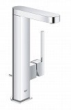 Смеситель однорычажный для раковины Grohe Plus со сливным гарнитуром, поворотный излив, L-Size