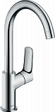 Смеситель для раковины Hansgrohe Logis 210, однорычажный, с поворотным изливом, без сливного набора