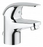 Смеситель для раковины Grohe Euroeco с цепочкой, хром