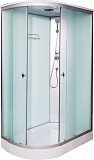 Душевая кабина Водный Мир 877 R (120х80х215) правая, низкий поддон, матовая