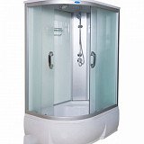 Душевая кабина Водный Мир 8802 (120х80х215) стандарт матовая, глубокий поддон, правая