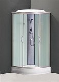 Душевая кабина Loranto CS-6611 F, 100х100х215, низкий поддон, белая