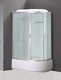 Душевая кабина Loranto CS-66120L F 120х80х215, высокий поддон, белая, левая