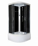 Душевая кабина Loranto CS-800 HI G 80x80x215 Стенки темные,Стекла тонированные