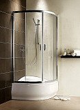 Душевой уголок Radaway Premium Plus A 1700 стекло прозрачное 30411-01-01N (без поддона) (80x80x170)