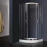 Душевое ограждение Royal Bath RB 90HK-T-CH 90х90х200, прозрачные стекла, низкий поддон