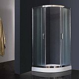 Душевое ограждение Royal Bath RB 90HK-C-CH 90х90х200, матовые стекла, низкий поддон